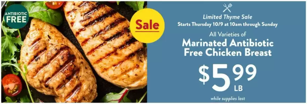 Fresh Thyme weekly ad (valid until 15-10)