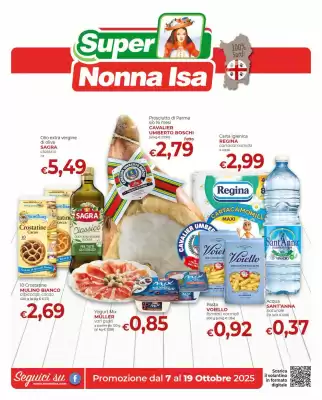 Volantino Supermercati Nonna Isa (valido fino al 19-10)
