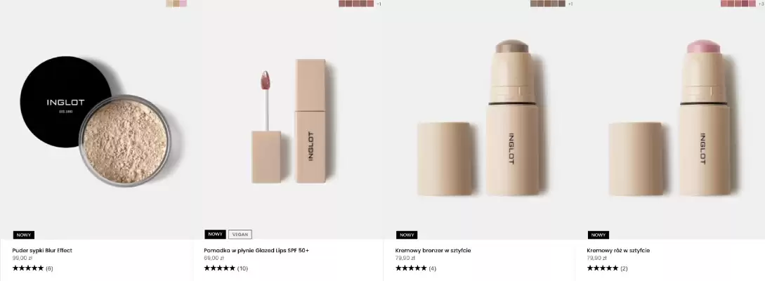 Inglot gazetka (ważność do 19-10)