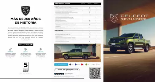 Catálogo Peugeot Página 1