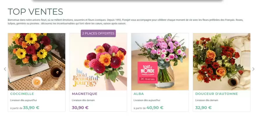 Catalogue Florajet (valable jusqu'au 26-10)