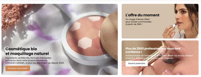 Catalogue Couleur Caramel page 1