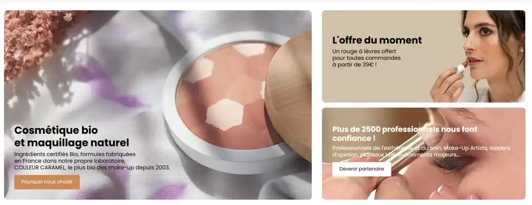 Catalogue Couleur Caramel (valable jusqu'au 26-10)