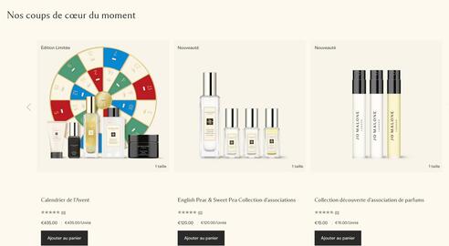 Catalogue Jo Malone page 1