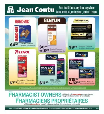 Jean Coutu flyer