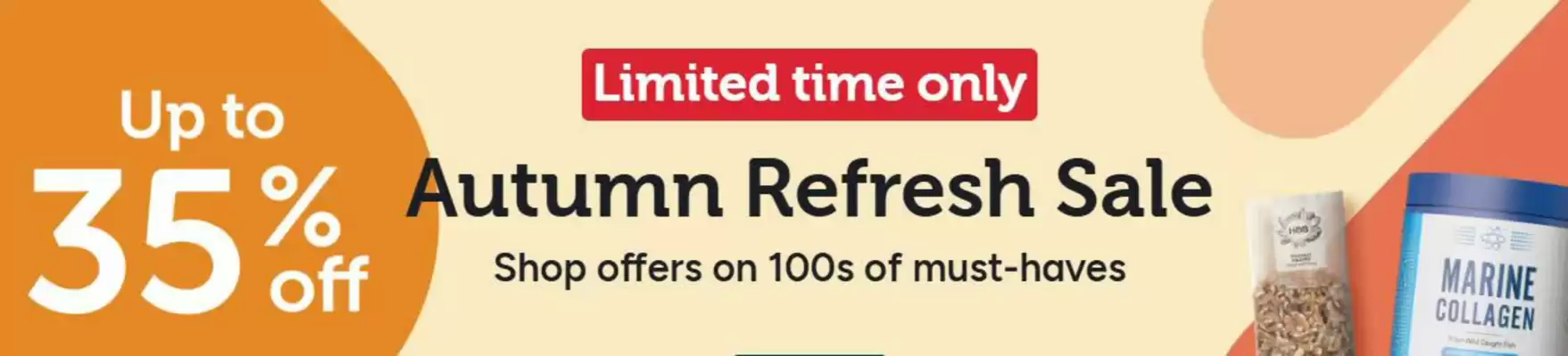 Holland & Barrett leaflet (valid until 17-10)