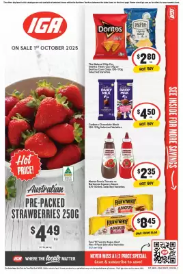 IGA catalogue (valid until 7-10)