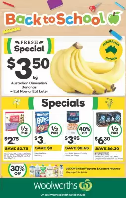 Woolworths catalogue (valid until 14-10)