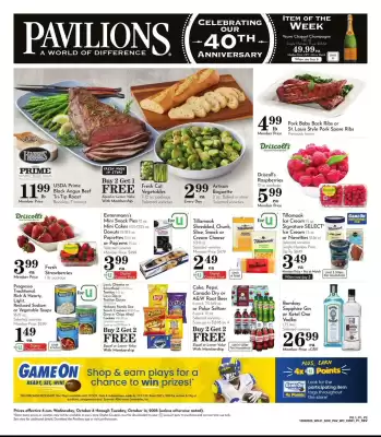 Pavilions weekly ad