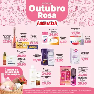 Catálogo Supermercados Andreazza (válido até 31-10)