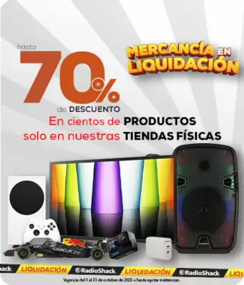 Catálogo RadioShack (válido hasta 31-10)