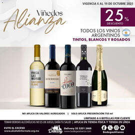 Folleto Bodegas Alianza Página 1