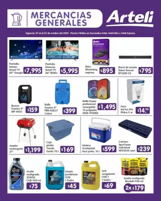 Catálogo Arteli express (válido hasta 23-10)