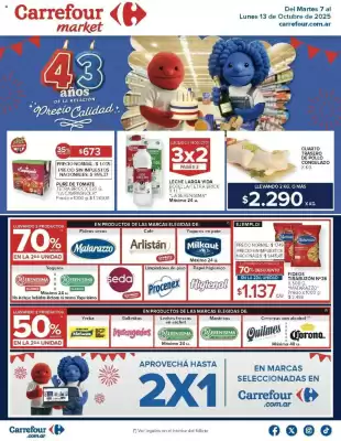 Folleto Carrefour Market (válido hasta 13-10)