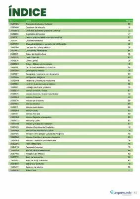 Catálogo Europamundo (válido hasta 31-10)