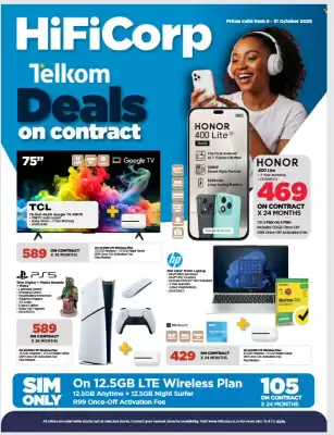 HiFi Corp catalogue (valid until 31-10)