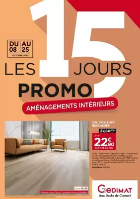 Catalogue Gedimat (valable jusqu'au 25-10)