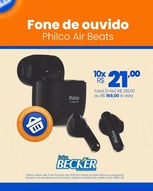 Folheto Lojas Becker Página 1