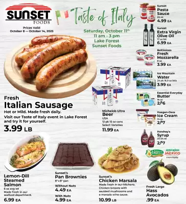 Sunset Foods weekly ad (valid until 14-10)