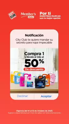 Catálogo City Club (válido hasta 15-10)