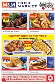 M & M Food Market flyer Page 1