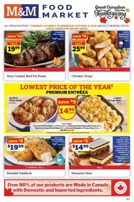 M & M Food Market flyer