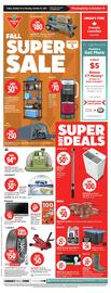 Canadian Tire flyer Page 1