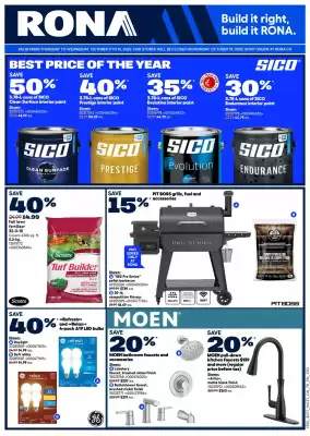 RONA flyer