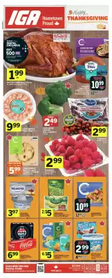 IGA flyer