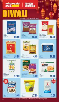 Wholesale Club flyer