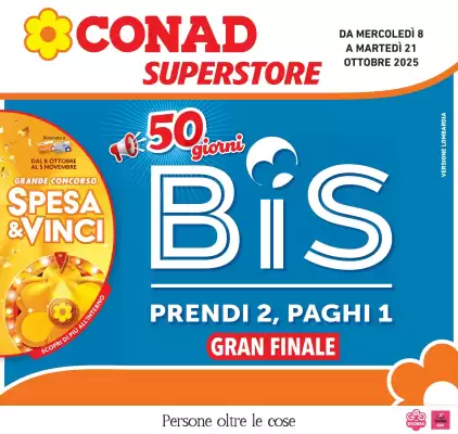 Volantino Conad Superstore (valido fino al 21-10)