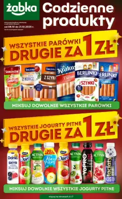 Żabka gazetka (ważność do 21-10)