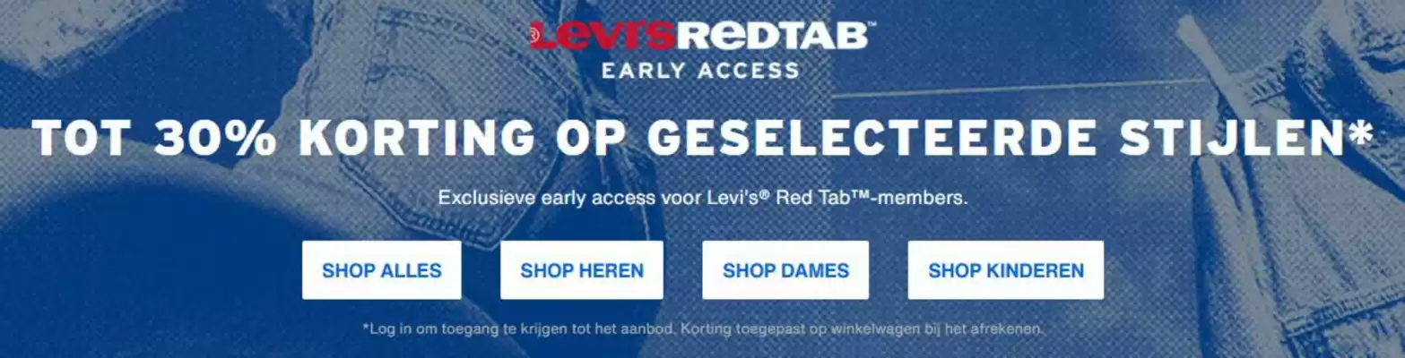 Levi´s folder (geldig t/m 14-10)