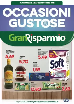 Volantino Gran Risparmio (valido fino al 14-10)