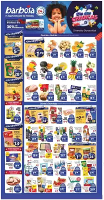 Tabloide Barbosa Supermercados (válido até 14-10)