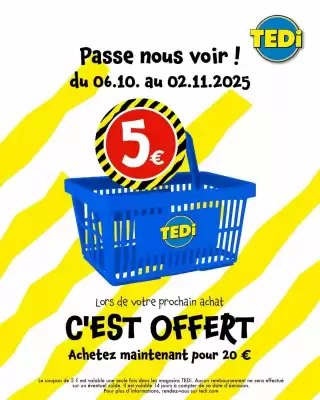 Catalogue TEDi (valable jusqu'au 2-11)