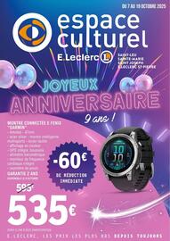 Catalogue E.Leclerc Espace Culturel page 1