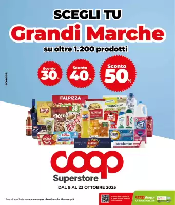 Volantino Coop Superstore (valido fino al 22-10)