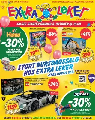Extra Leker kundeavis (gyldig til 18-10)