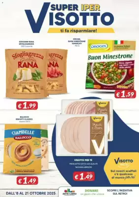 Volantino Supermercati Visotto (valido fino al 21-10)