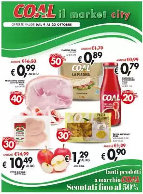 Volantino Supermercato Coal (valido fino al 22-10)