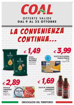 Volantino Supermercato Coal (valido fino al 22-10)