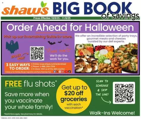 Shaw's flyer (valid until 7-11)