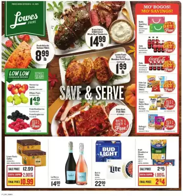 Lowes Foods weekly ad (valid until 15-10)
