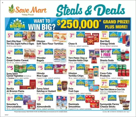 Save Mart weekly ad (valid until 5-11)