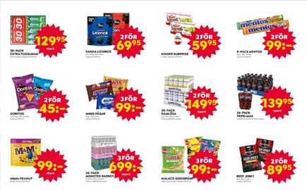 Godisfabriken reklamblad Sida 1