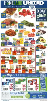 Homeland Market weekly ad (valid until 15-10)