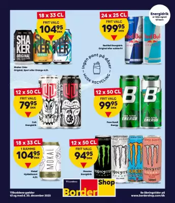 Border Shop reklamblad (giltig till och med 30-12)