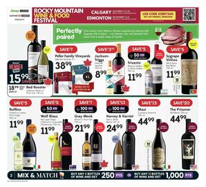 Sobeys Liquor flyer Page 2