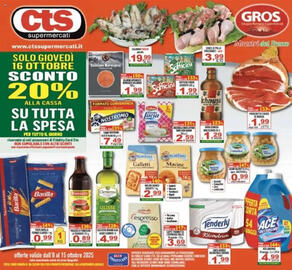 Volantino CTS Supermercati Pagina 1